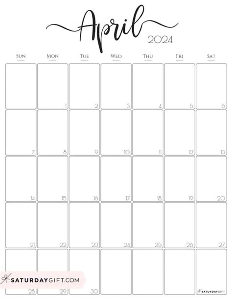 Vertical Monthly Calendar Printable 2024 Pdf Kitti Micaela