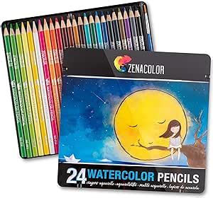 Amazon Watercolor Pencils Set Of Zenacolor