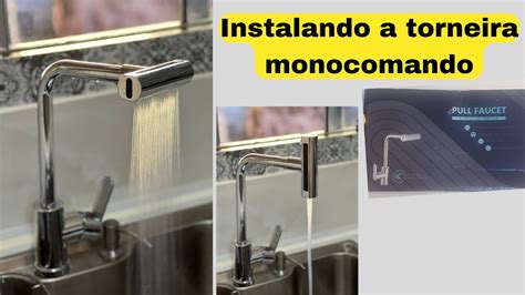 TORNEIRA Monocomando 360 4 Jatos Para Cozinha Gourmet Bancada Como