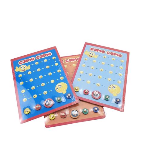 Come Come Joguinho - Jogo Come Come Tabuleiro Madeira Educativo Corrida Emoji | Shopee Brasil