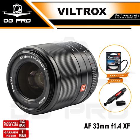 Jual Viltrox Af 33mm F1 4 Lens Shopee Indonesia