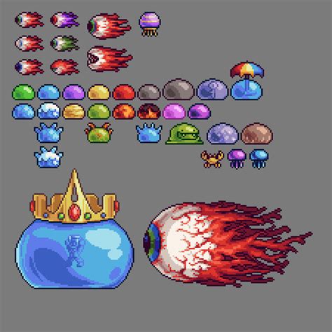 Artstation Terraria Resprite Collection