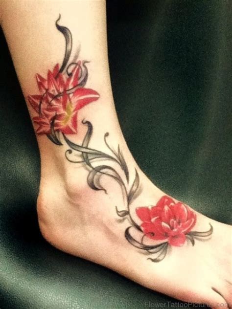 58 Brilliant Amaryllis Flower Tattoos