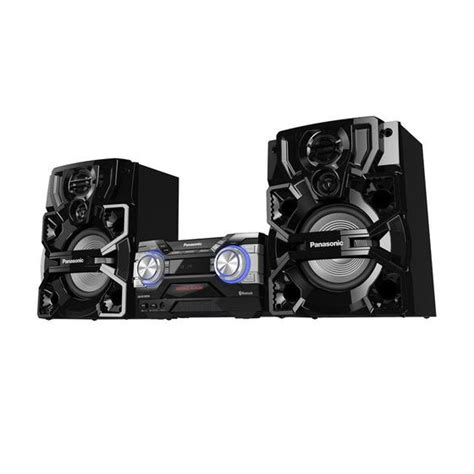 Mini System Panasonic SC AKX700LBK USB Bluetooth 1800W RMS Mini