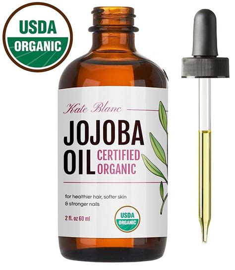 Jojoba Oil 2 Oz Organic 100 Pure And Natural Revitalizes Hair And