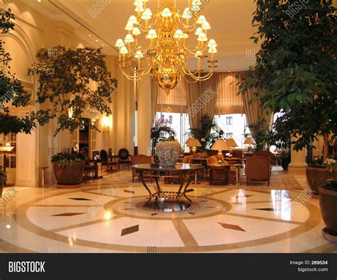 Hotel Lobby Interior Image & Photo | Bigstock