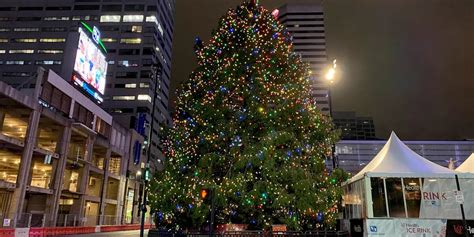 Fountain Square Tree Lighting Kicks Off Holiday Season Downtown