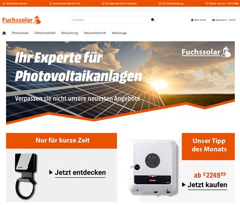 Fakeshop Fuchssolar De Fuchs Solar GmbH Hatzerreut 10 C 94157