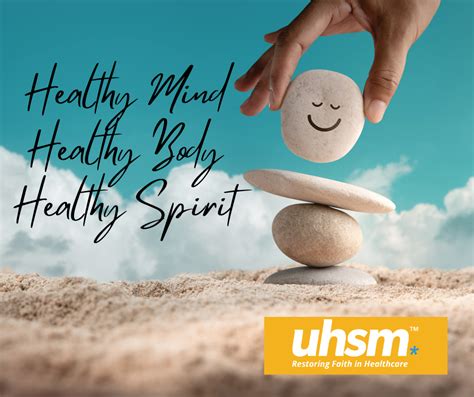 Healthy Body Healthy Mind Healthy Spirit