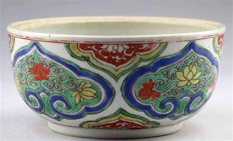 Superb Antique Thc Chinese Qing Kangxi Wucai Famille Verte