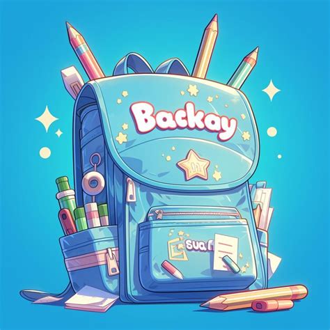 Back To School Bash Banner Premium Ai Generated Vector