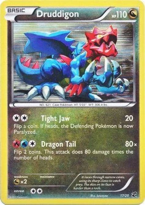 Druddigon Pokemon Card