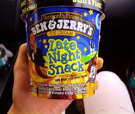 Ben And Jerrys Late Night Snack Inspired By Jimmy Fallon Usa V · Odyssey