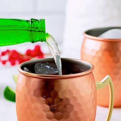 Cranberry Moscow Mule Homemade Hooplah