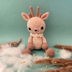 Patron Au Crochet Charlie Le Faon Tutoriel Amigurumi En Etsy Uk