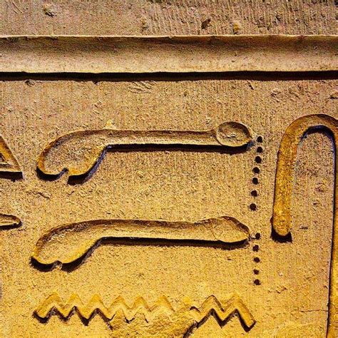 12 Egyptian Hieroglyphs Of People And Their Body Parts