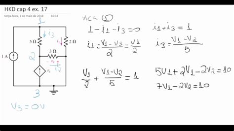 Resolução Exercício 17 Capítulo 4 Análise De Circuitos Para Engenharia
