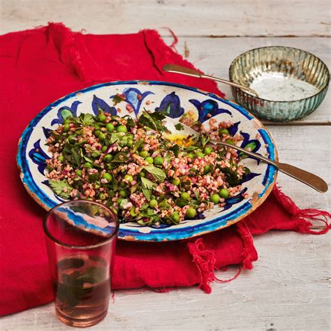 Pea Tabbouleh Recipe House Garden