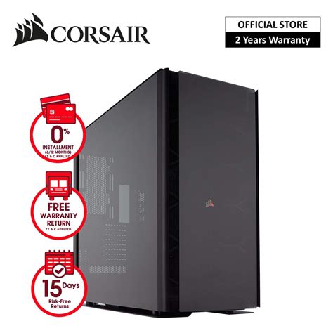 Corsair Obsidian Series 1000d Premium Tempered Glass And Aluminum Smart