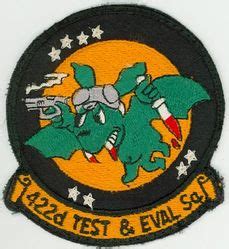 Usaf D Test And Evaluation Squadron Us Military Patches