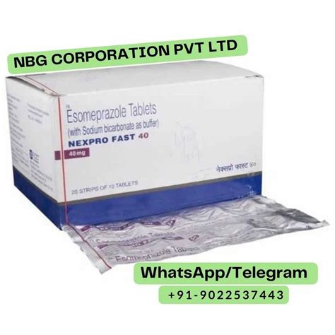 Esomeprazole Levosulpiride Capsule Nexpro L Latest Price