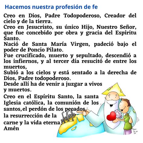 El Credo Cat Lico De La Iglesia Conoce La Verdadera Oraci N