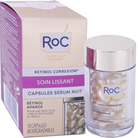 ROC SOIN LISSANT 30 CAPSULES SERUM NUIT