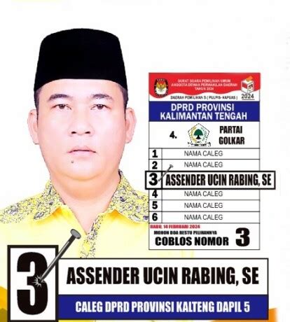 Assender U Rabing Komitmen Perjuangkan Aspirasi Masyarakat KaltengPos