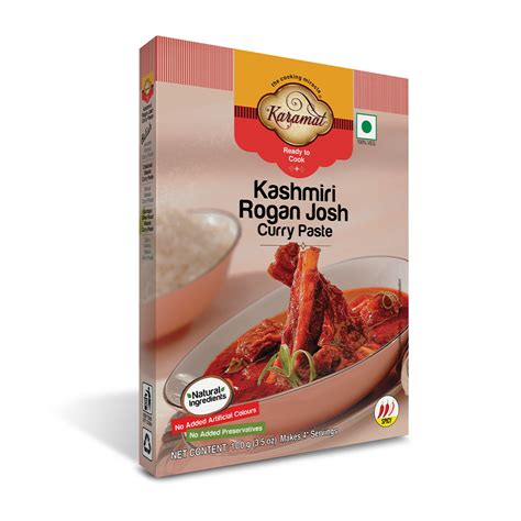 Kashmiri Rogan Josh Curry Paste Karamat