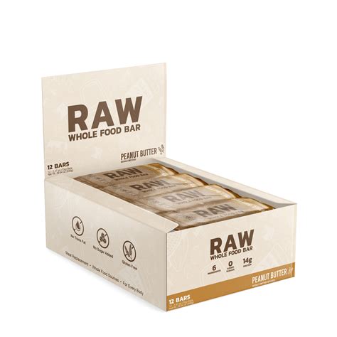 Raw Nutrition Whole Food Protein Bar A Health Bar Worthy Of The Name