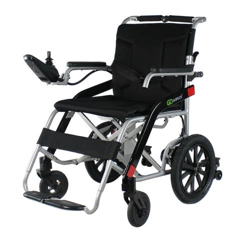 Costway Heavy Duty Aluminum Foldable Wheelchair Electric Power Propelled Lightweight New