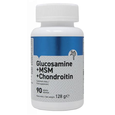GLUCOSAMINE MSM CHONDROITIN 90 tablets Vitamins MÆRKER
