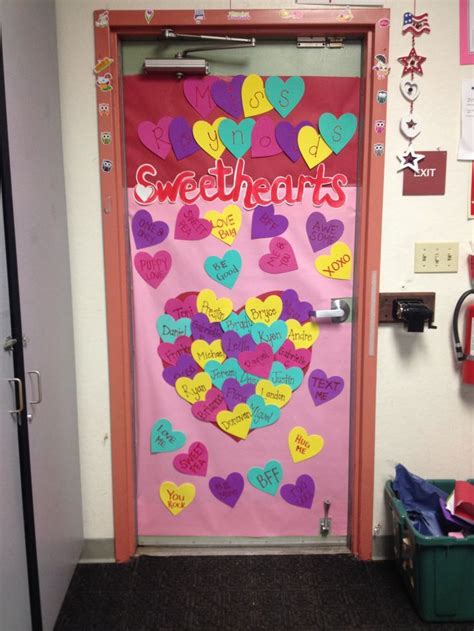 Valentine S Classroom Door Decoration Valentines Classroom Door Valentine Door Decorations