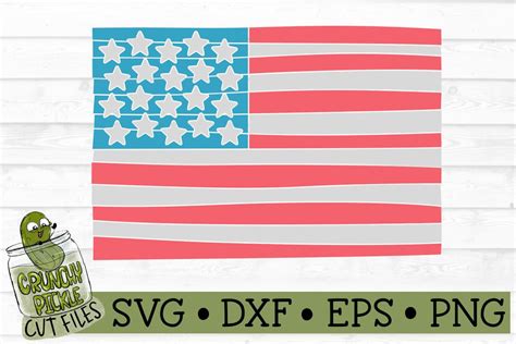 Patriotic Flag Svg File So Fontsy