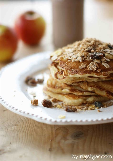 Apfel Spekulatius Pancakes Fluffig Fruchtig Ganz Leicht