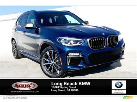 2019 Phytonic Blue Metallic Bmw X3 M40i 133937910 Photo 10 Car Color Galleries