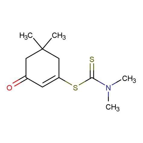 Dimethyl Dithiocarbamic Acid 5 5 Dimethyl 3 Oxo Cyclohex 1 Enyl Ester 53347 77 6 Wiki