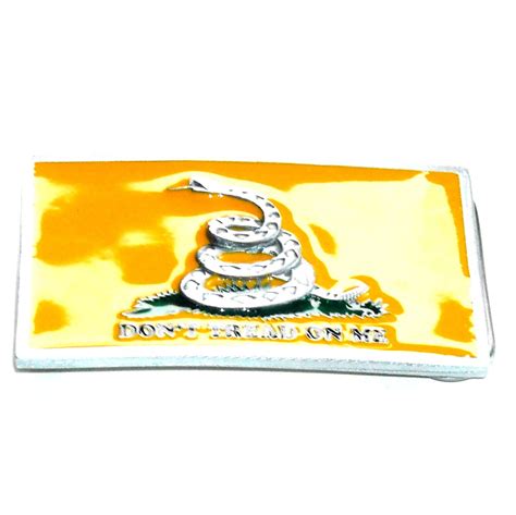 Gadsden Flag Don T Tread On Me Original Bergamot Pewter Us Belt Buckle