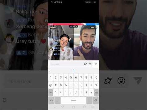 Hecer Xanim Ve Orxan Tik Tok Canli Yayin Tiktok Azerbaycan Youtube