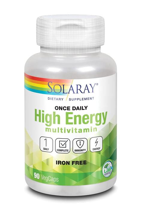 Once Daily High Energy Multi Vitamin Iron Free Ct Mother S