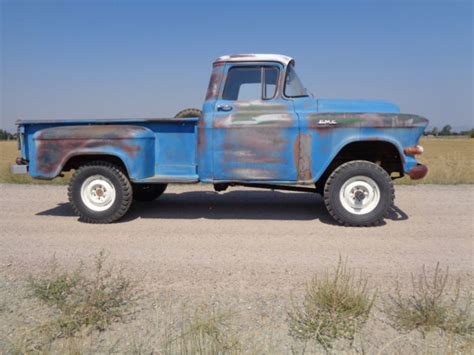 1957 Gmc 100 Napco Power Pak 4x4 Western High Desert Truck Barn Find Chevrolet For Sale Photos