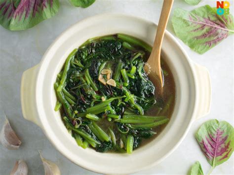 Chinese Red Spinach Soup Recipe Amaranth Greens Recipe