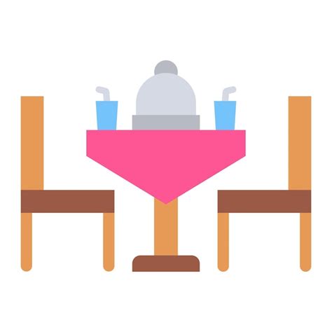 Premium Vector Dining Table Icon