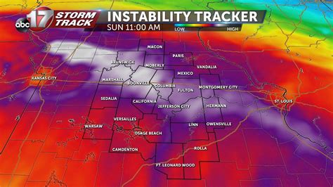 Weather Alert Day Strong Storms Possible Sunday Abc17news