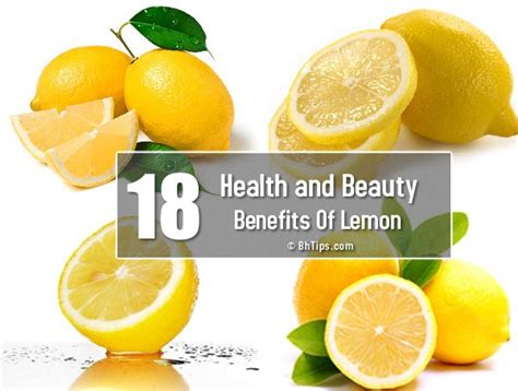 18 Amazing Benefits Of Lemon Best Homemade Tips