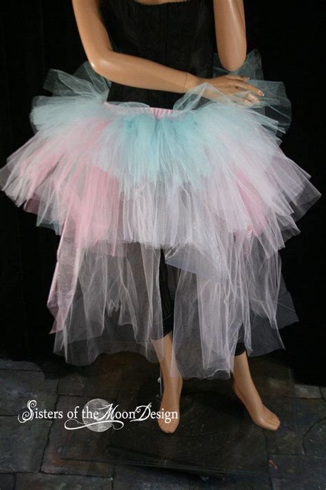 Adult Tutu Trash Skirt Extra Poofy Pastel Apocalypse Costume Etsy