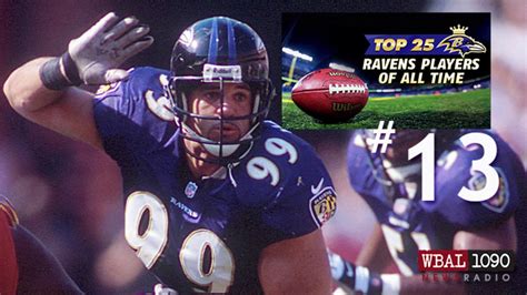 The Top 25 Ravens Players Of All Time 13 Michael Mccrary Youtube