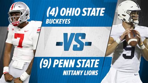 Ohio State Vs Penn State Live Play By Play And Reaction Big 10 Showdown Youtube