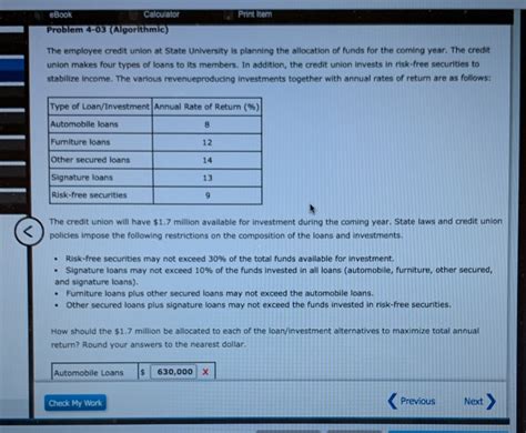 Solved EBook Calculator Print Item Problem 4 03 Algorithmic Chegg