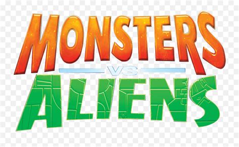 Monsters Vs Aliens Official Site Dreamworks Monsters Vs Aliens Title